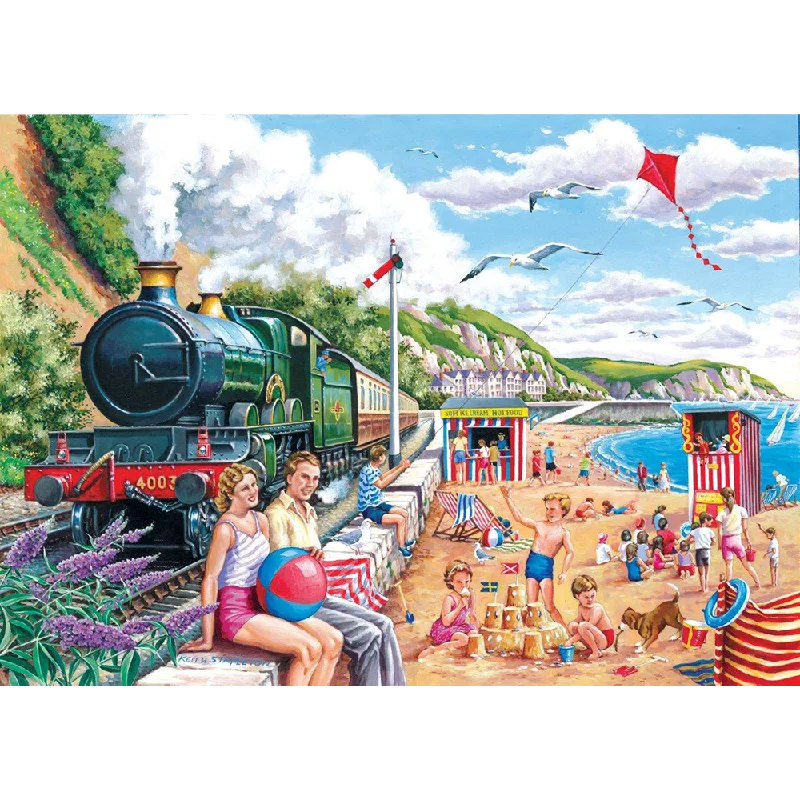 Casual games The House of Puzzles Seaside Special, Big 250 Piece Jigsaw Puzzle