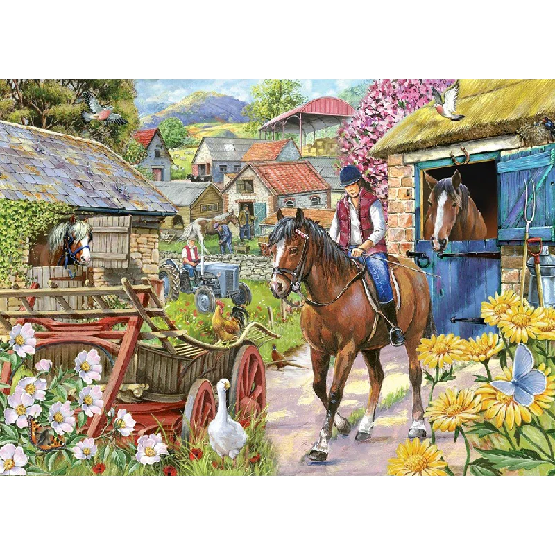 Age-appropriate puzzles The House of Puzzles Stepping Out, 1000 Piece Jigsaw Puzzle