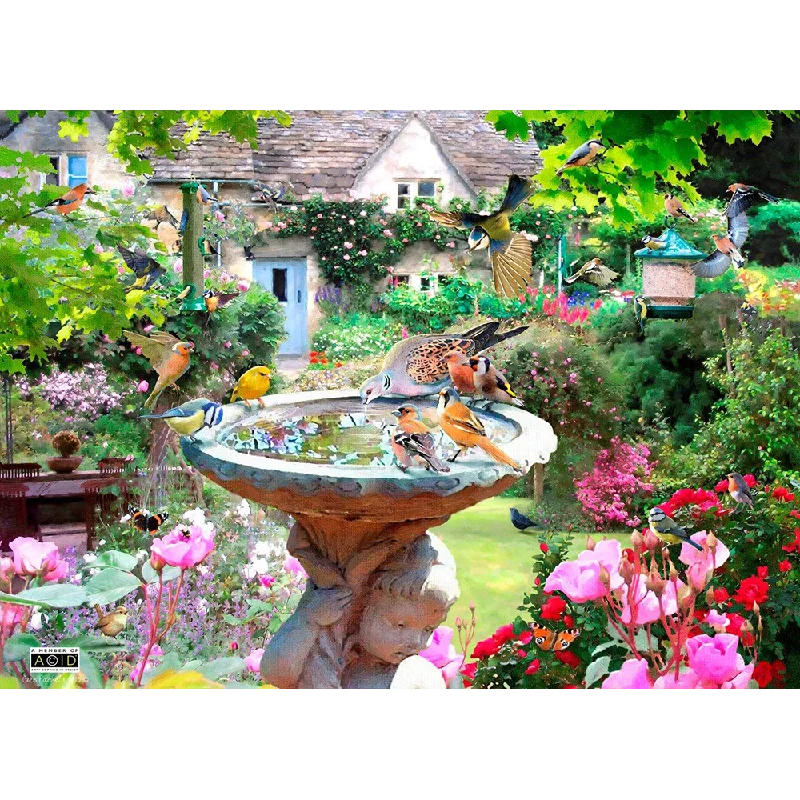 Logical puzzles The House of Puzzles Summer Birds, 500 Piece Jigsaw Puzzle