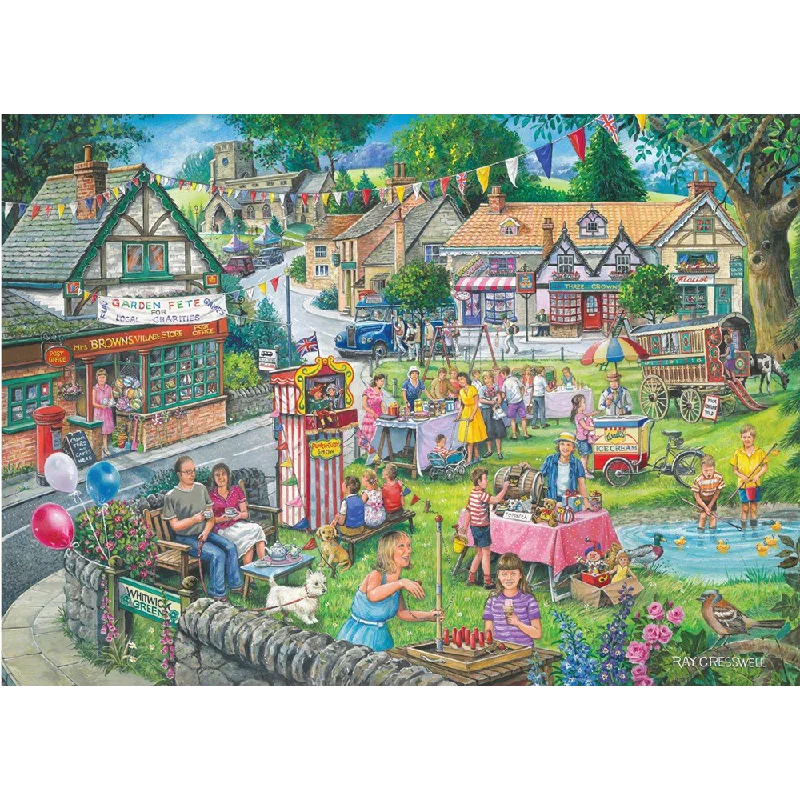 Interactive games The House of Puzzles Summer Green, 1000 Piece Jigsaw Puzzle