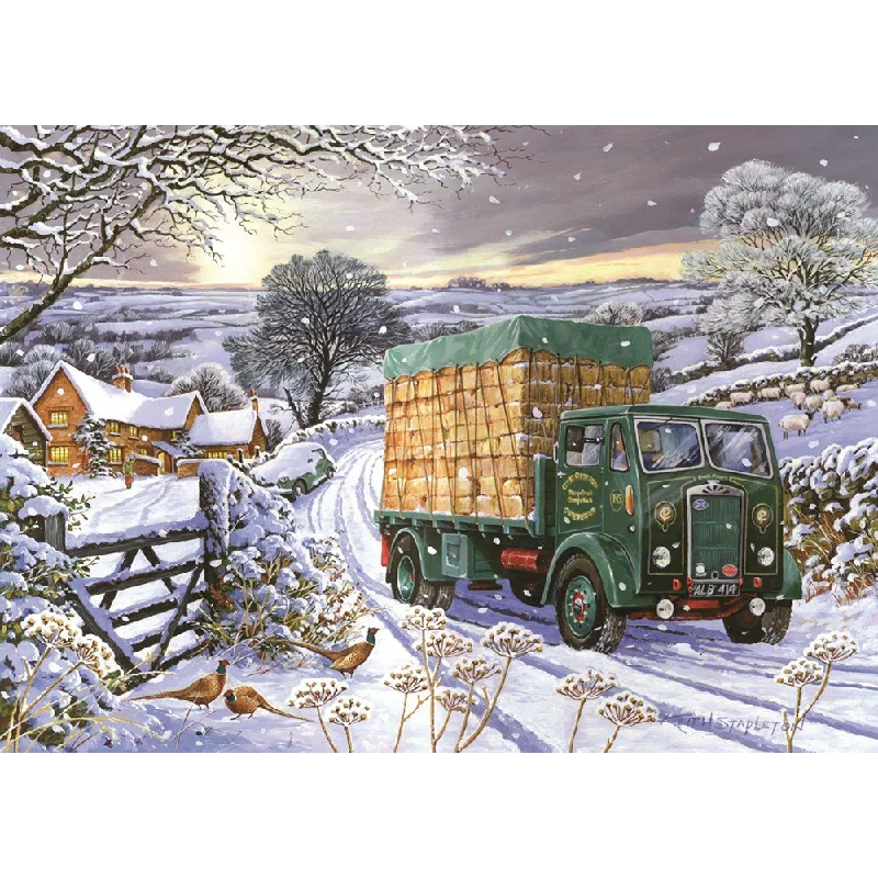 Exciting gamesThe House of Puzzles Sure As The Sunrise, 500 Piece Jigsaw Puzzle