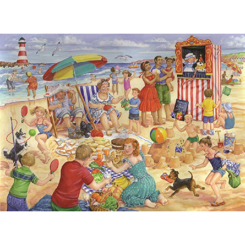 Fast-paced games The House of Puzzles Trip To The Seaside, Big 250 Piece Jigsaw Puzzle