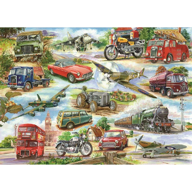 Exciting gamesThe House of Puzzles Truly Classic, Big 500 Piece Jigsaw Puzzle