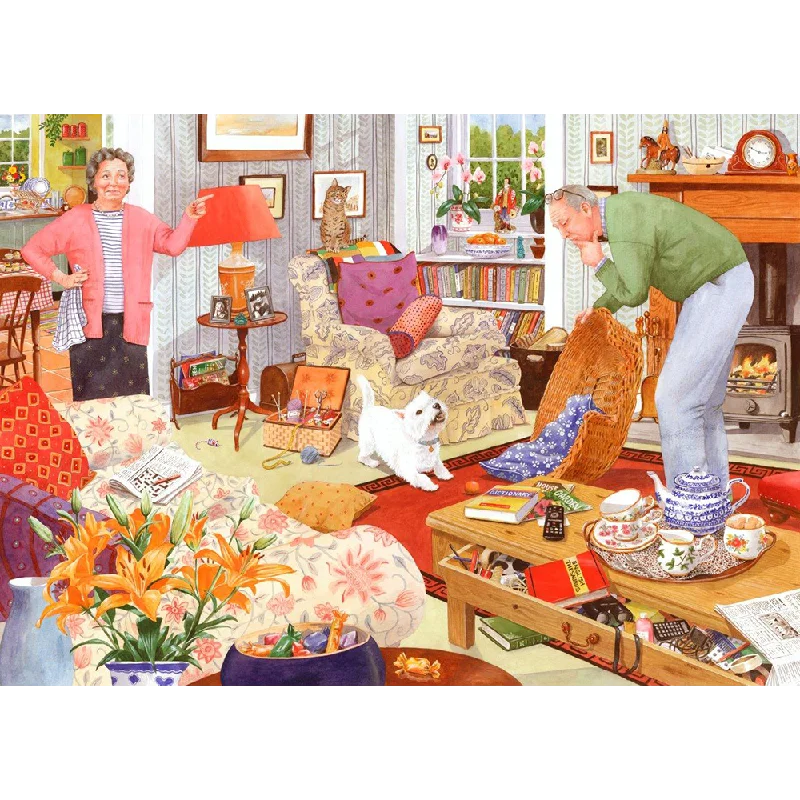Fun gamesThe House of Puzzles Where Are My Glasses, 1000 Piece Jigsaw Puzzle