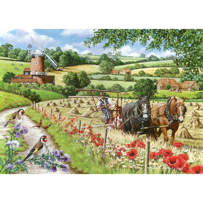 Logical puzzles The House of Puzzles Windmill Lane, Big 500 Piece Jigsaw Puzzle