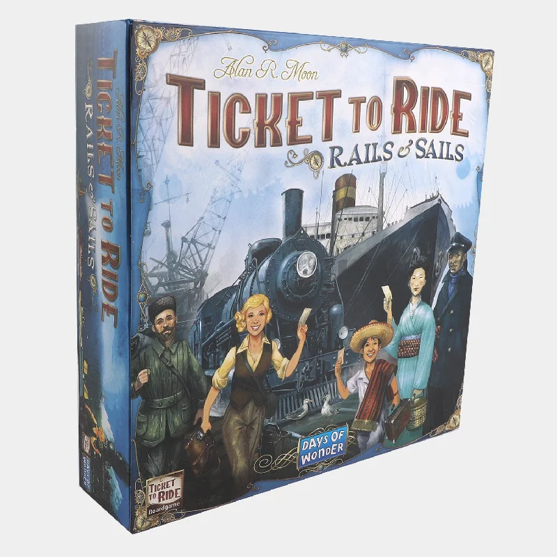 Social games Ticket to Ride Train Route-Building Strategy Board Game