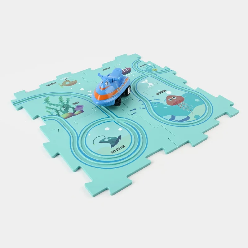 Innovative gamesRail Car Track Set Educational Toy For Kids