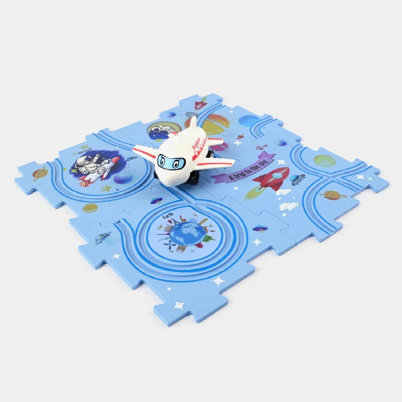 Challenging puzzles Rail Car Track Set Educational Toy For Kids