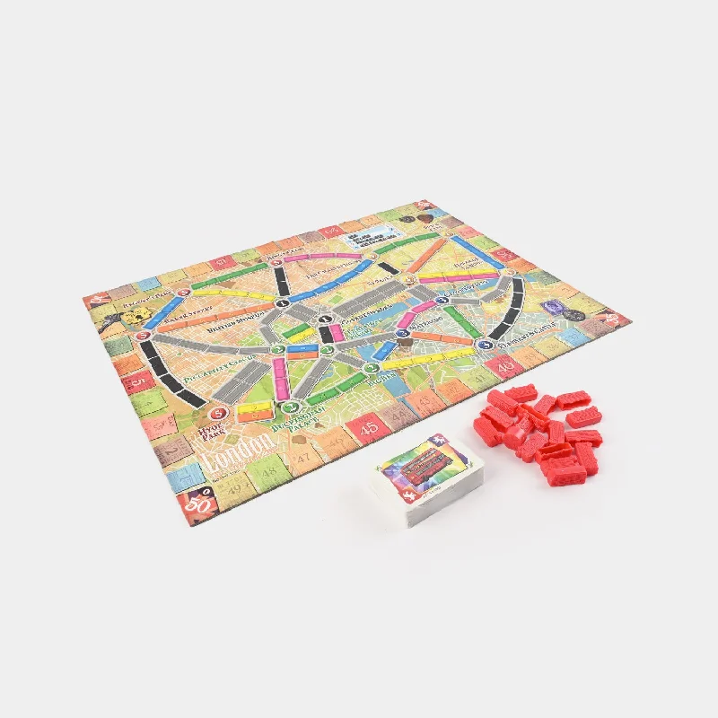 Age-appropriate puzzles Travel Ticket to Ride London Game