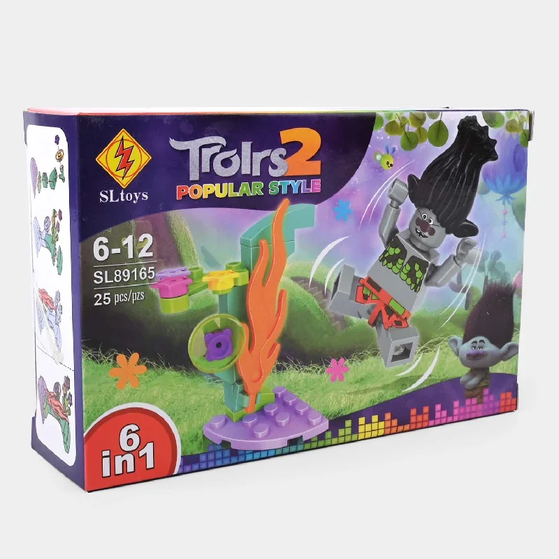 Thought-provoking puzzles Character Building Blocks For Kids