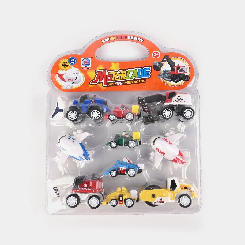Enthusiastic toysExciting Vehicle Set | 10Pcs For Kids