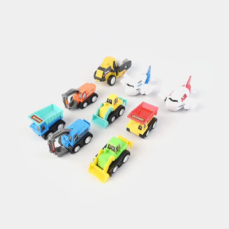 Enthusiastic toysExciting Vehicle Set | 9Pcs For Kids