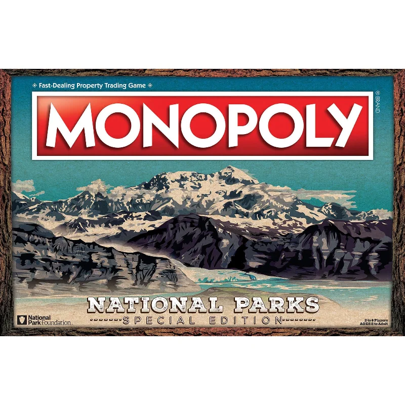 Thought-provoking puzzles USAopoly MONOPOLY: National Parks Edition Board Game