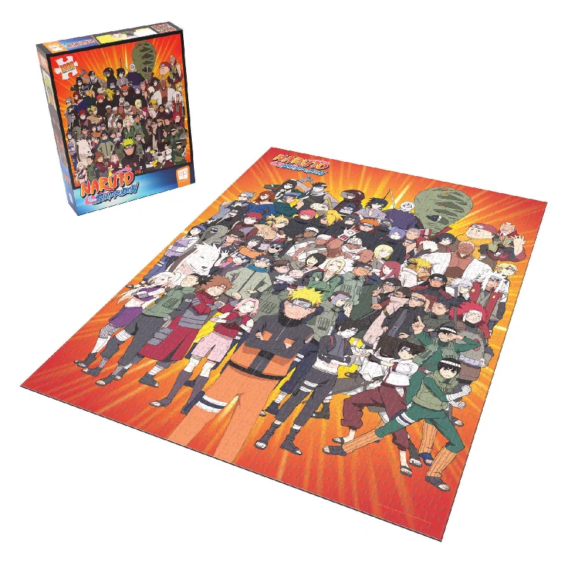 Educational games USAopoly Naruto 'Never Forget Your Friends' Jigsaw Puzzle - 1000 pc