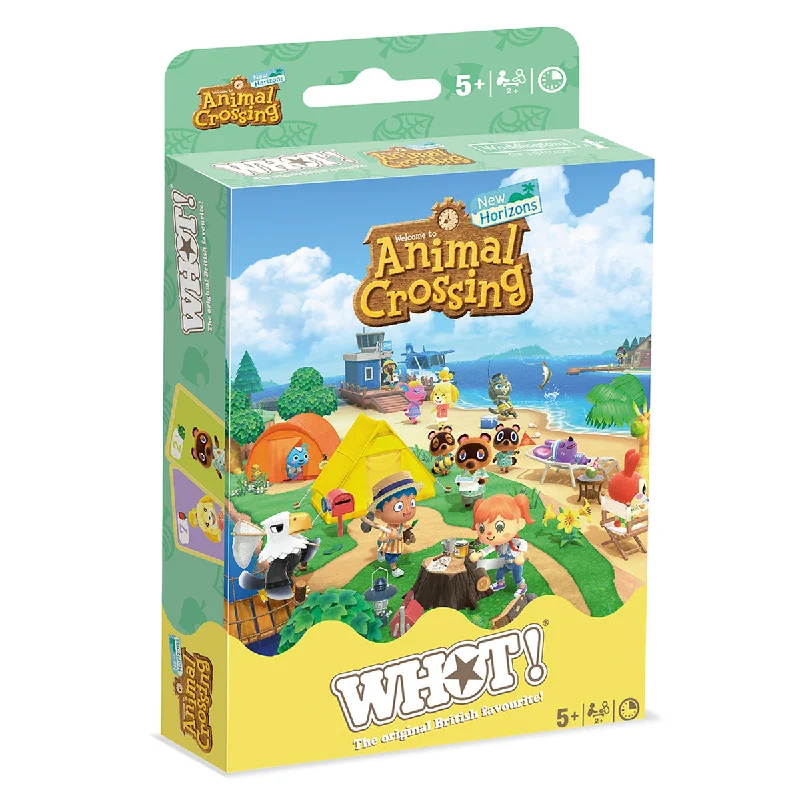 Engaging puzzlesWHOT! Animal Crossing Card Game