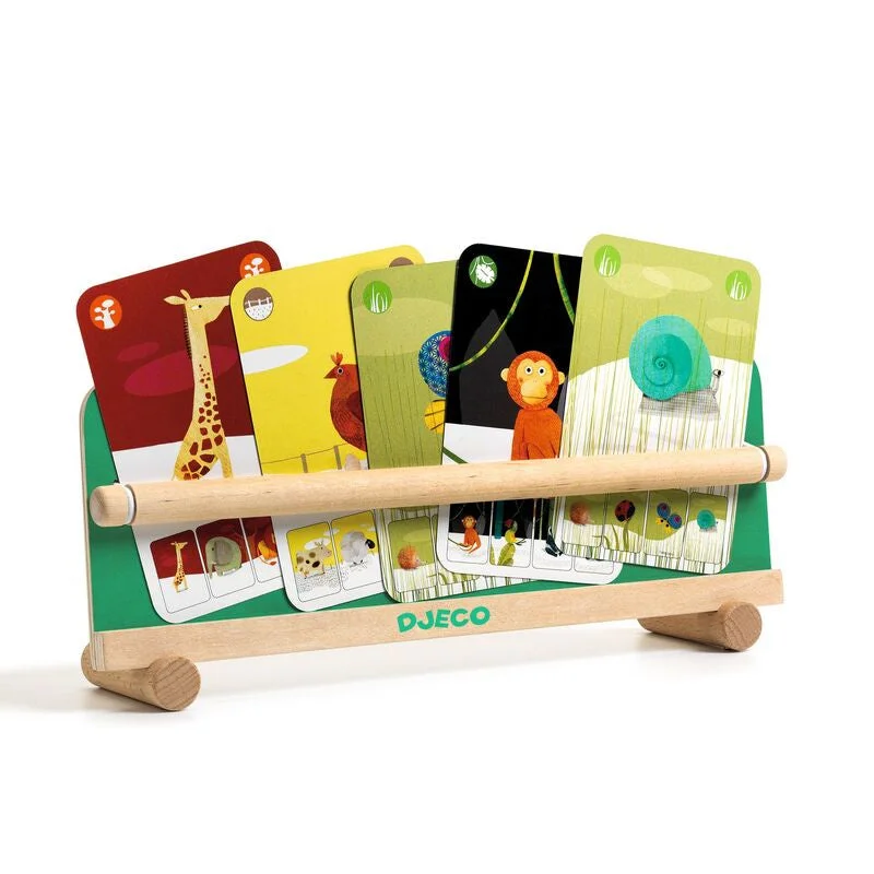 Fun gamesWooden Standing Card Holder
