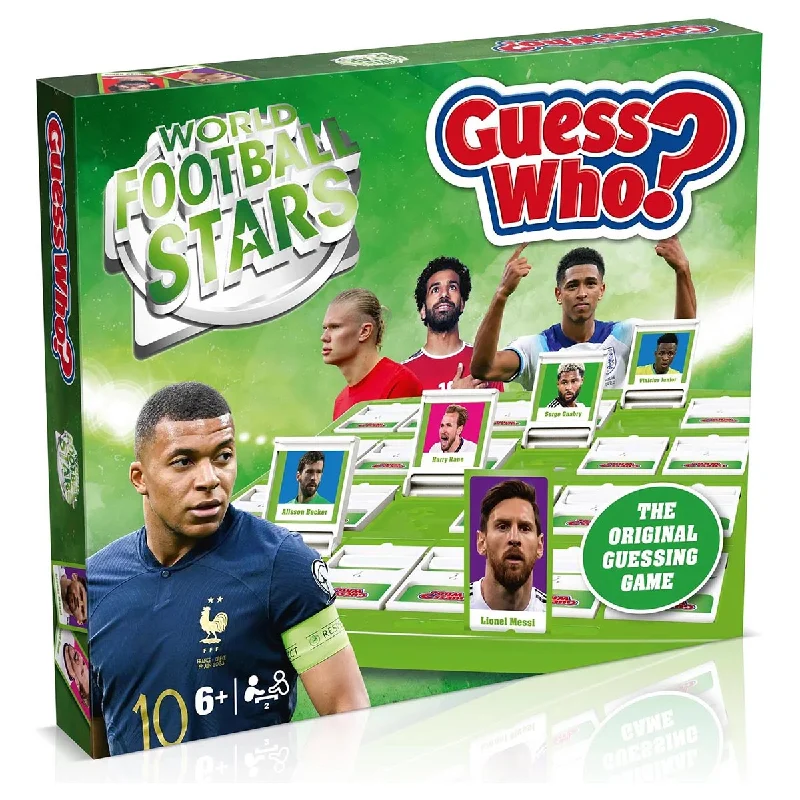 Relaxing games World Football Stars Guess Who? Board Game