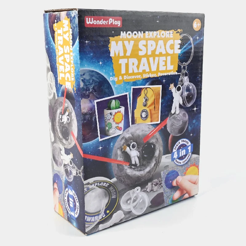 Educational games Moon Explore Space Travel 4 IN 1 Play Set