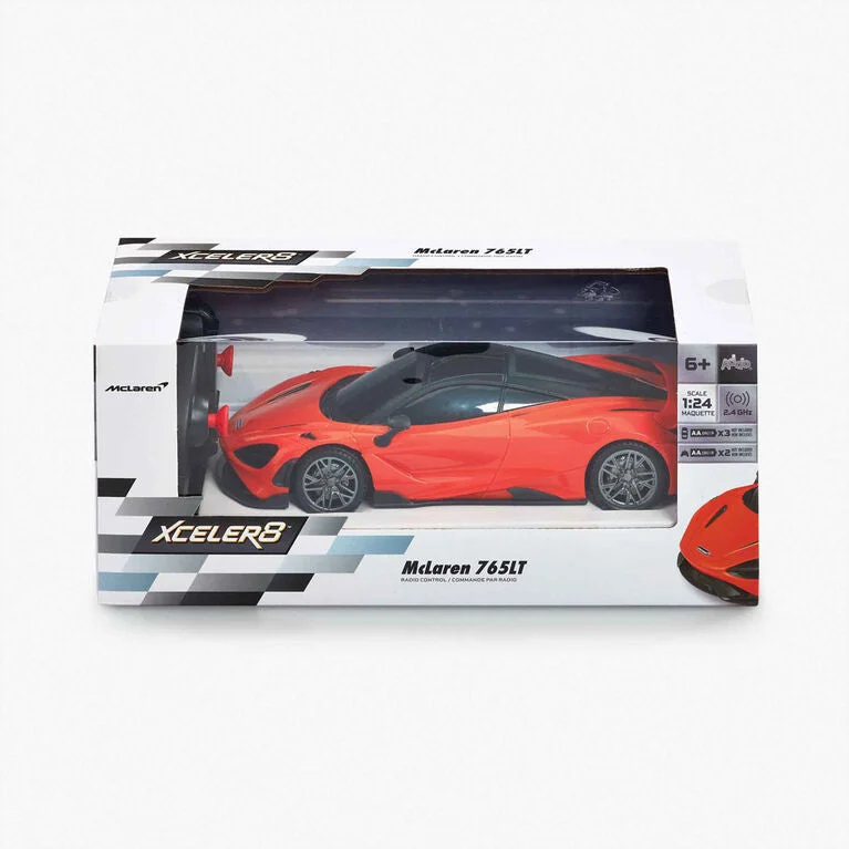 Durable toysXceler8 1 24 McLaren 765LT - R Exclusive (Styles Vary)
