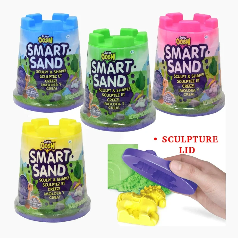 Fast-paced games Zuru Oosh Smart Kinetic Sand Sculp And Shape
