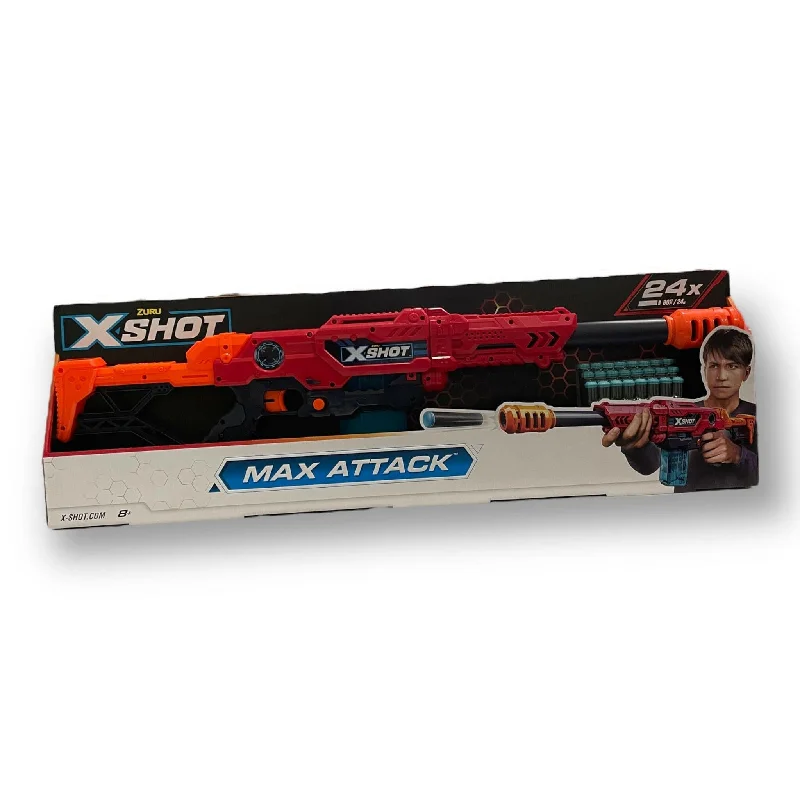 Thought-provoking puzzles Zuru Xshot Max Attack Blaster With Clip